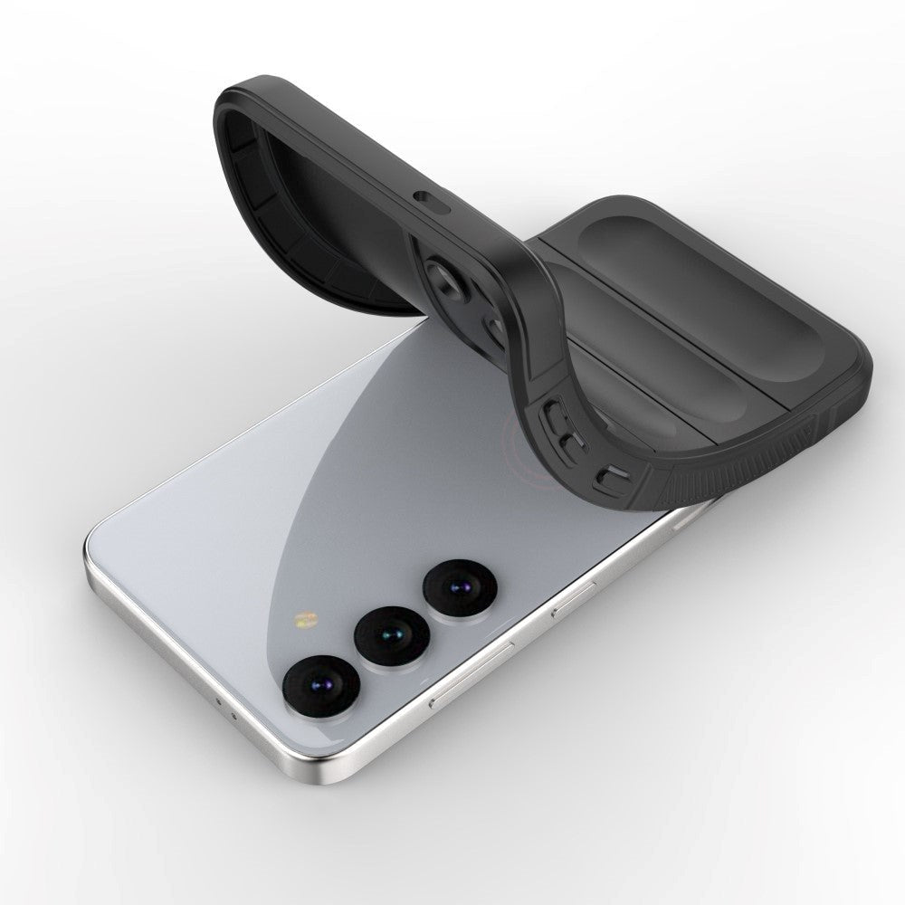 Samsung Galaxy S24+ (Plus) Fleksibelt Plastdeksel - Grå