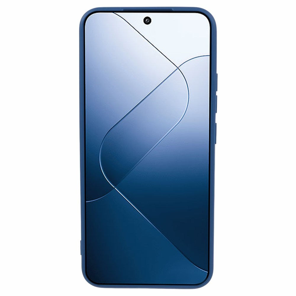 EIDERWOOD Xiaomi 14 Fleksibel TPU Plast Deksel - Blå