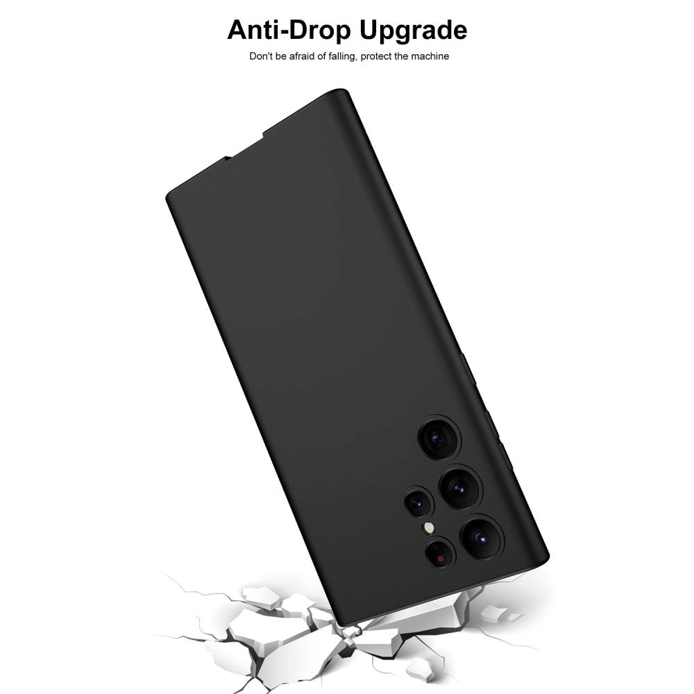 Samsung Galaxy S24 Ultra Fleksibelt Plast Deksel - Sølv