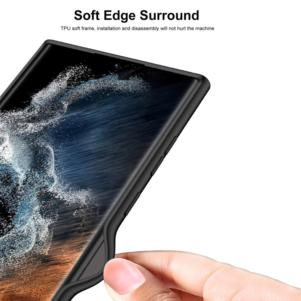 Samsung Galaxy S24 Ultra Fleksibelt Plast Deksel - Svart