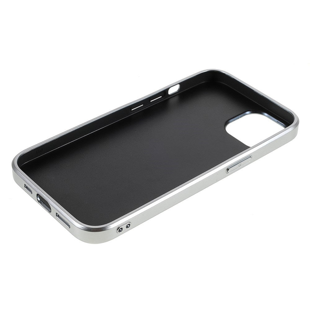 EIDERWOOD iPhone 14 Glitter Hybrid Deksel - Sølv