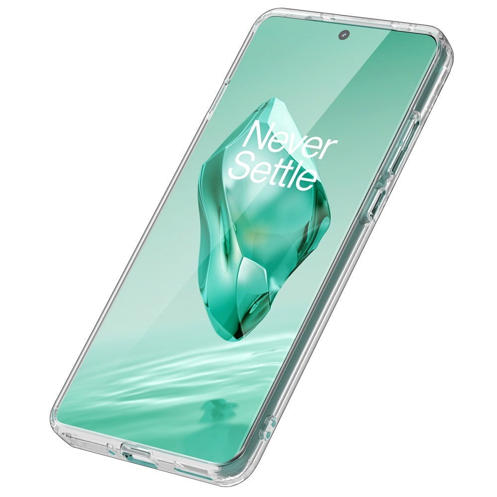 OnePlus 12 Deksel i Hard Plast - Gjennomsiktig