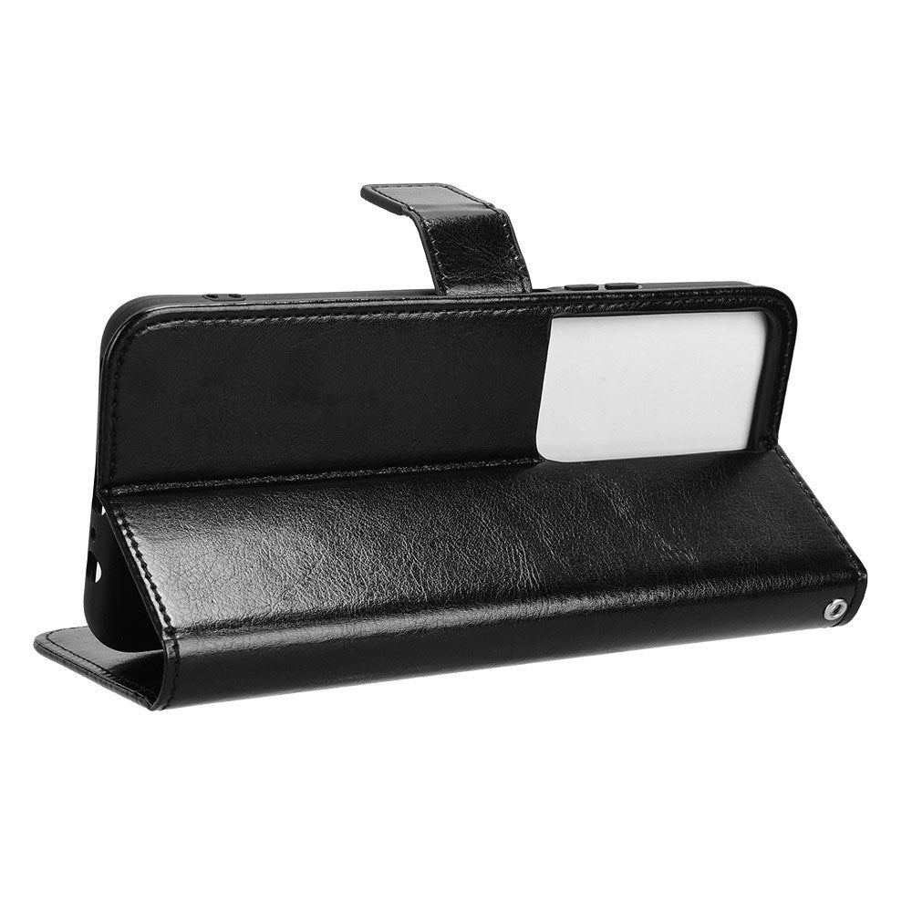 EIDERWOOD Honor X7b / 90 Smart Kunstskinn Flip Deksel m. Strop - Svart