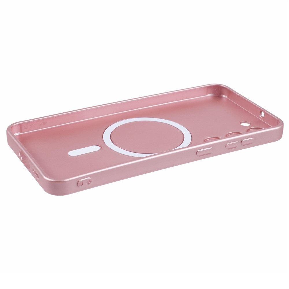 Samsung Galaxy S22+ (Plus) Fleksibelt Plast Mobildeksel- MagSafe Kompatibel - Rosa