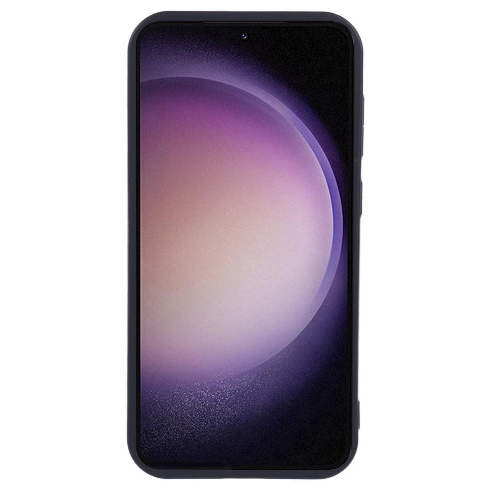 EIDERWOOD Samsung Galaxy S23+ (Plus) Anti-Slip Fleksibelt Plast Deksel - Svart