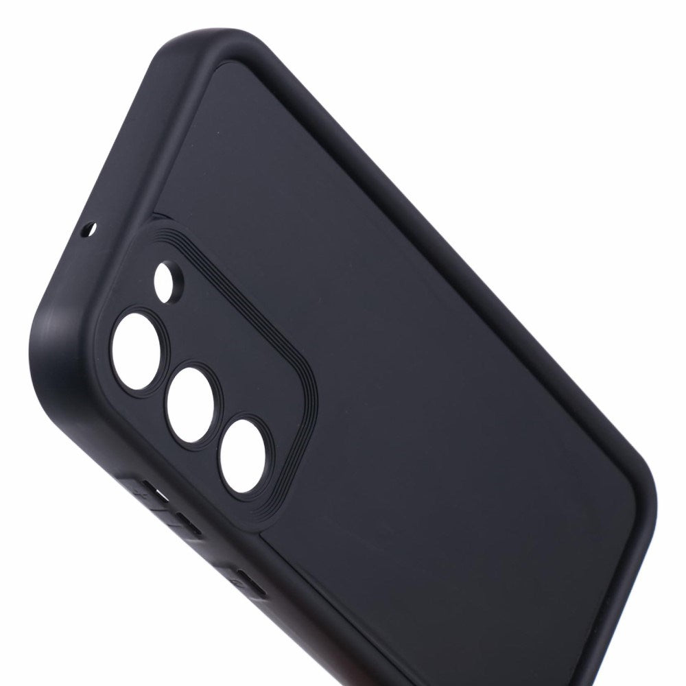 EIDERWOOD Samsung Galaxy S23+ (Plus) Anti-Slip Fleksibelt Plast Deksel - Svart