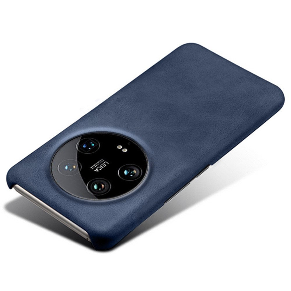 EIDERWOOD Xiaomi 14 Ultra Kunstskinn Deksel - Blå