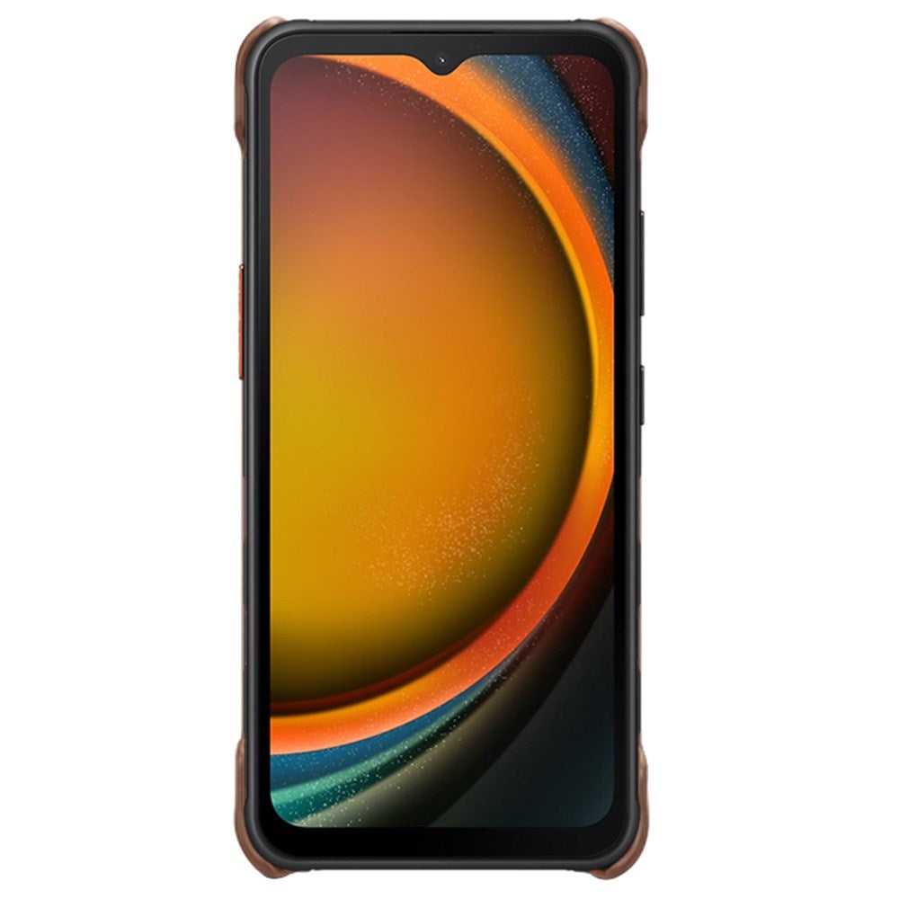 EIDERWOOD Samsung Galaxy Xcover 7 Kunstskinn Deksel med Innebygd Kortholder - Brun