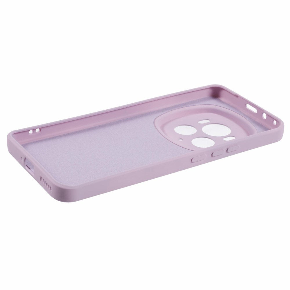 EIDERWOOD Honor Magic6 Pro 5G Deksel – Fleksibelt Plast Deksel med Fiberfôr og Presis Kamerautskjæring - Lilla