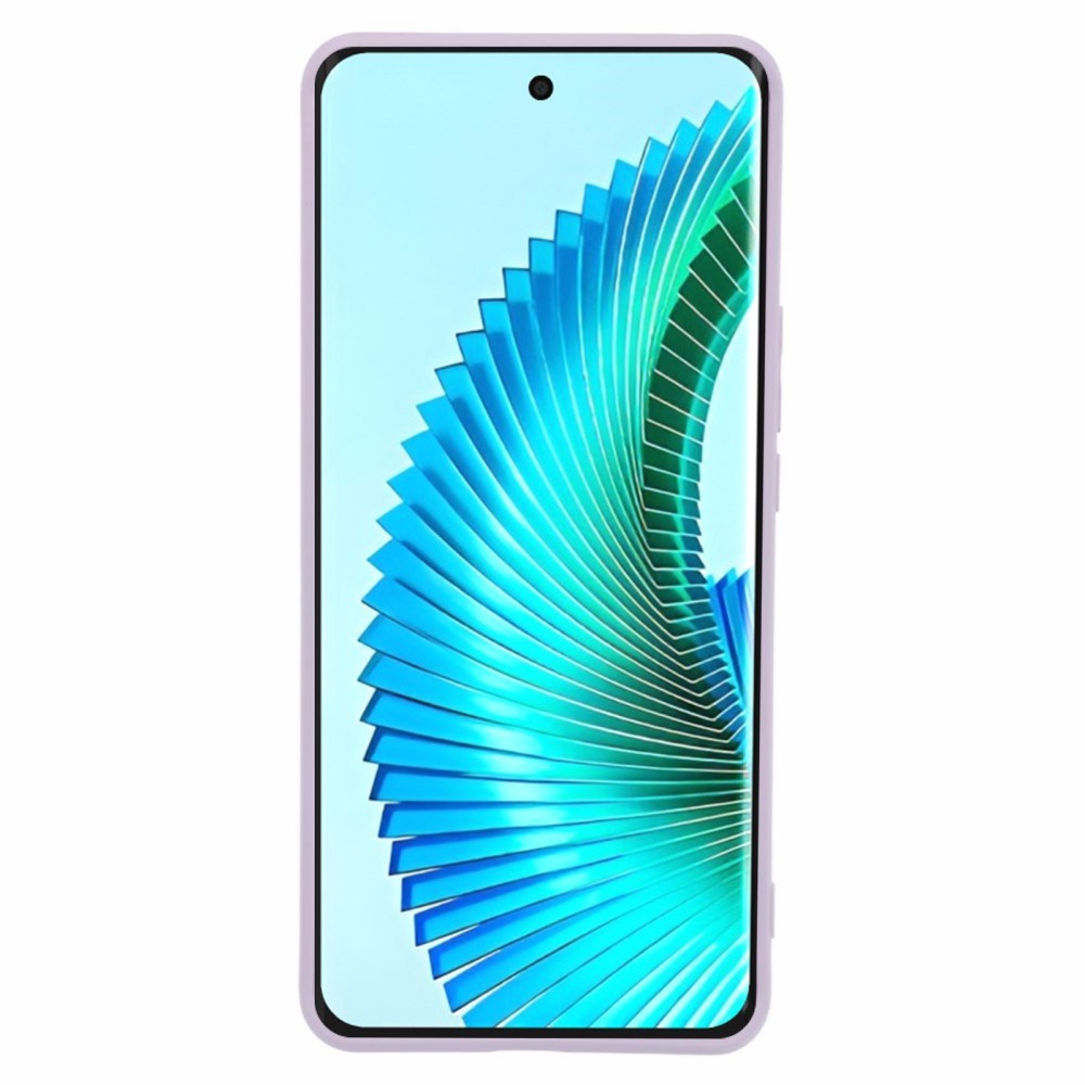 EIDERWOOD Honor Magic6 Lite 5G Deksel – Fleksibelt Plast Deksel med Fiberfôr og Presis Kamerautskjæring - Lilla