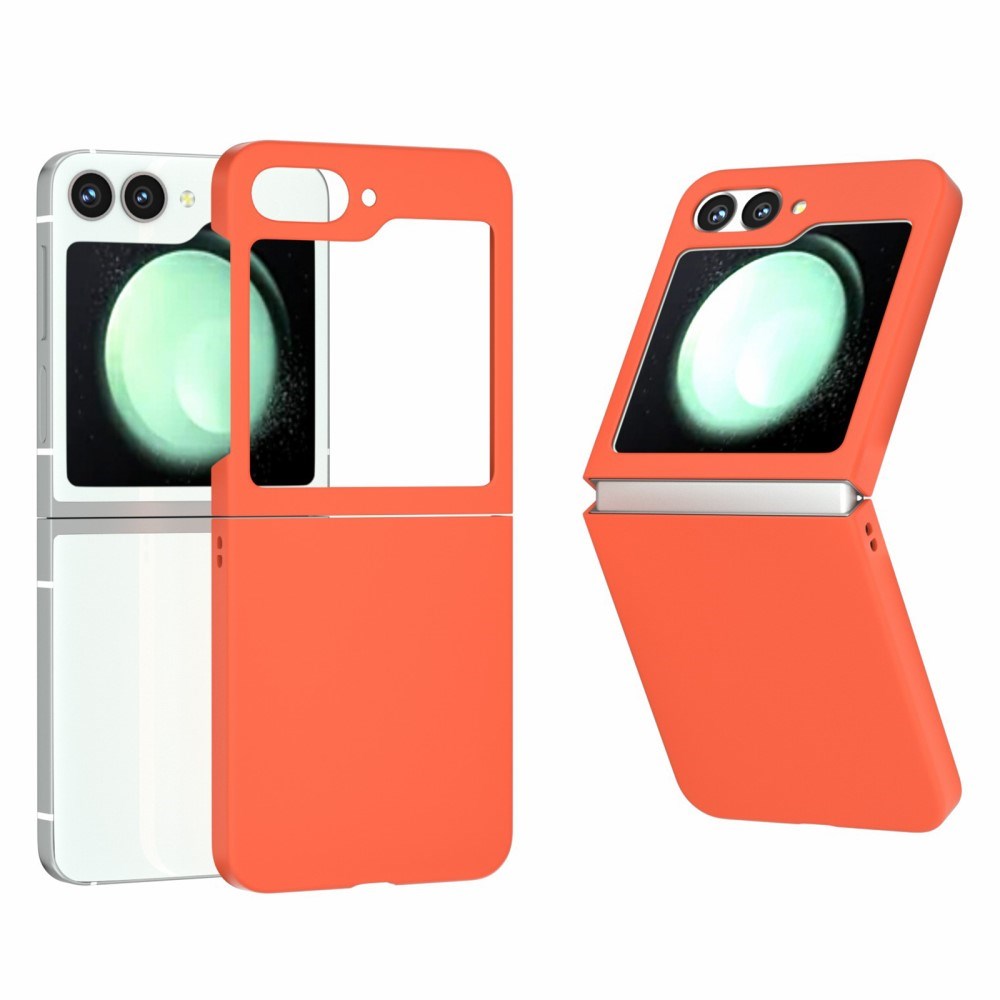 EIDERWOOD Samsung Galaxy Z Flip7 FE / Flip6 Hard Plast Deksel - Oransje