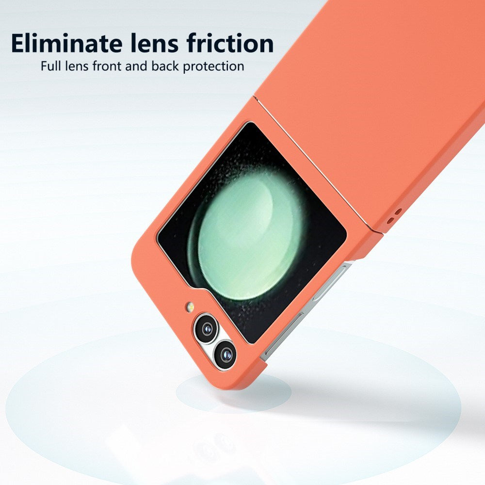 EIDERWOOD Samsung Galaxy Z Flip7 FE / Flip6 Hard Plast Deksel - Oransje