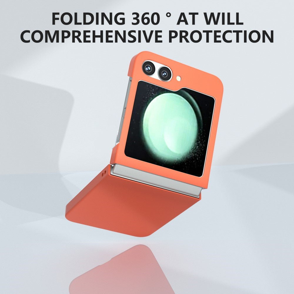 EIDERWOOD Samsung Galaxy Z Flip7 FE / Flip6 Hard Plast Deksel - Oransje