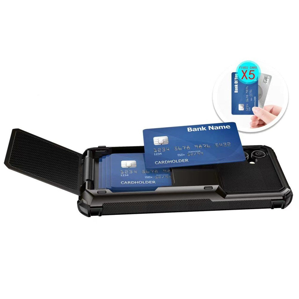 EIDERWOOD Samsung Galaxy S23 FE Håndverker Deksel med Kortholder - Hvit