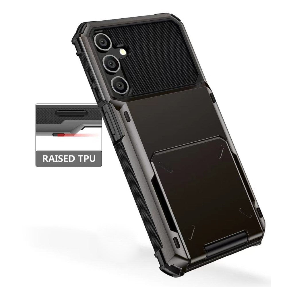 EIDERWOOD Samsung Galaxy S23 FE Håndverker Deksel med Kortholder - Hvit