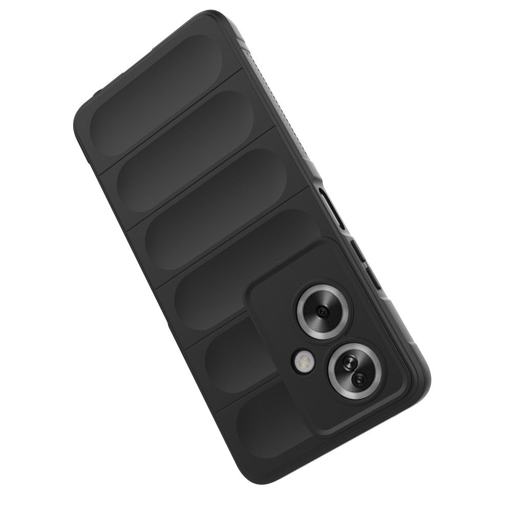 EIDERWOOD Oppo A79 (5G) / A2 (5G) Fleksibelt Plastdeksel - Svart