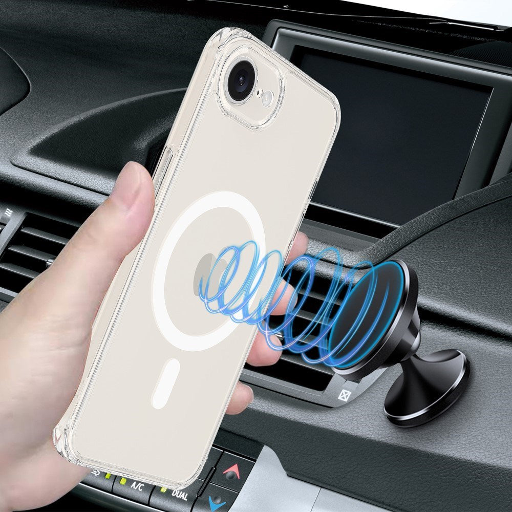 EIDERWOOD iPhone 16e MagSafe-Kompatibelt Fleksibelt Plastdeksel - Gjennomsiktig