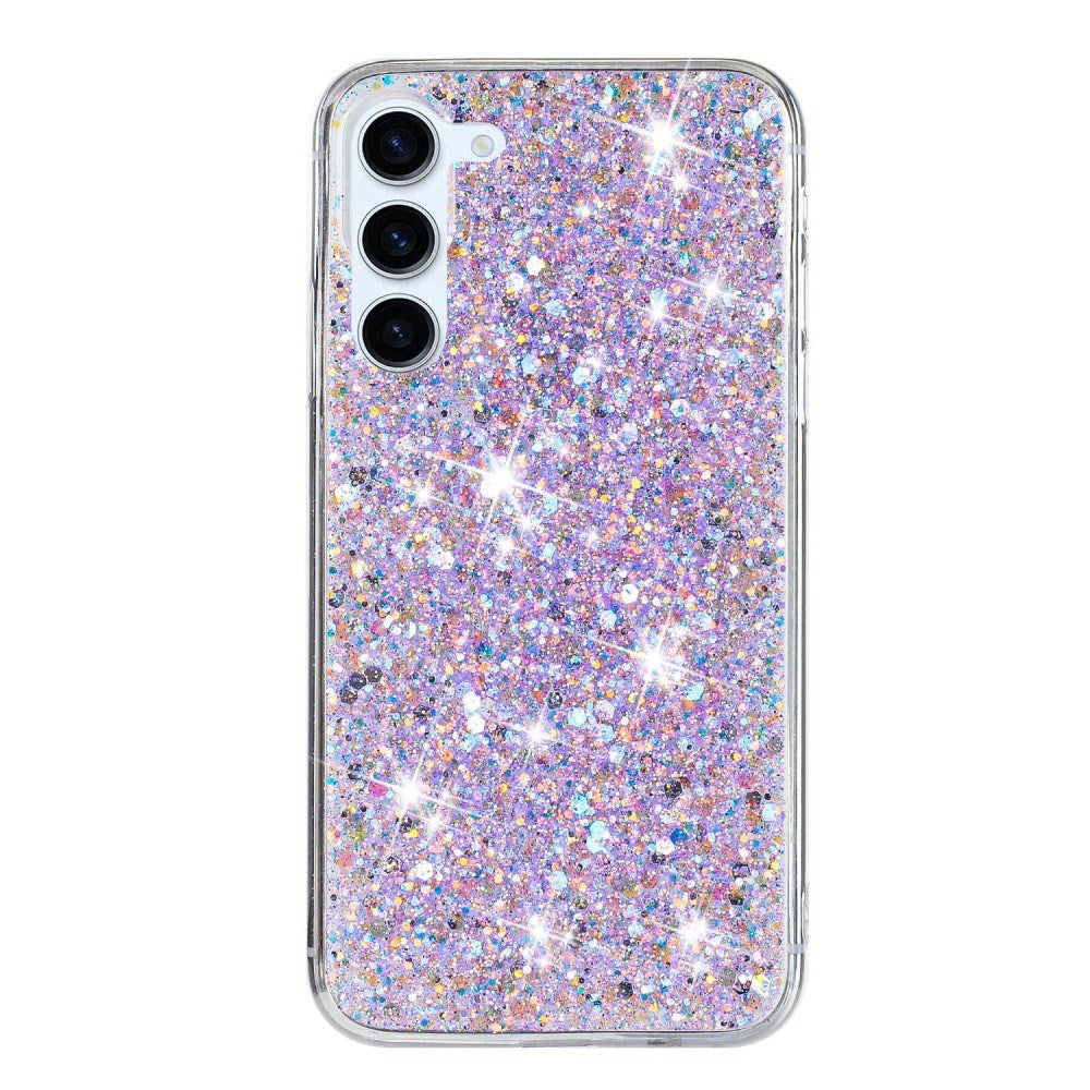 EIDERWOOD Samsung Galaxy S23+ (Plus) Glitter Deksel - Lilla