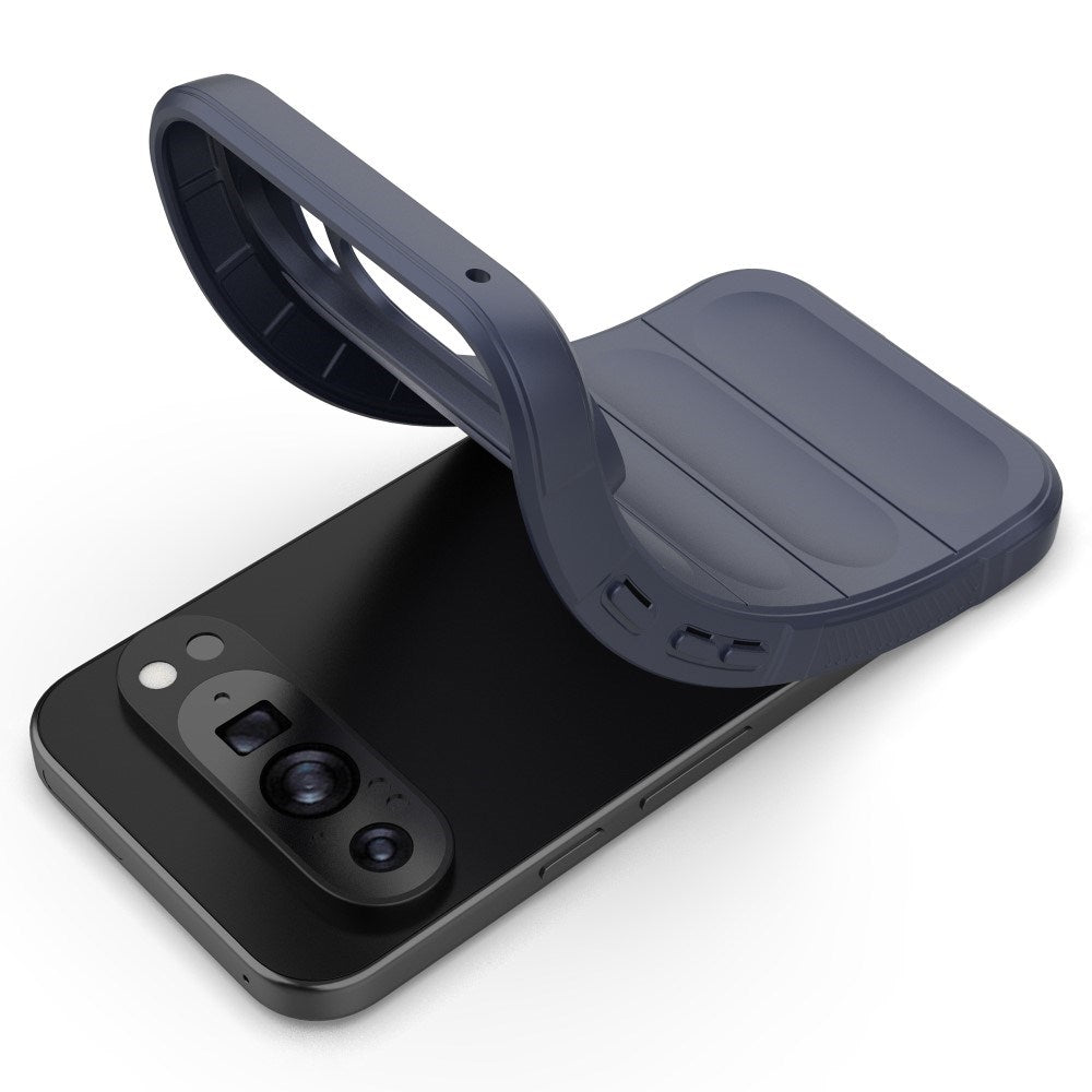 EIDERWOOD Google Pixel 9 Pro Fleksibelt Plastdeksel - Mørk Blå