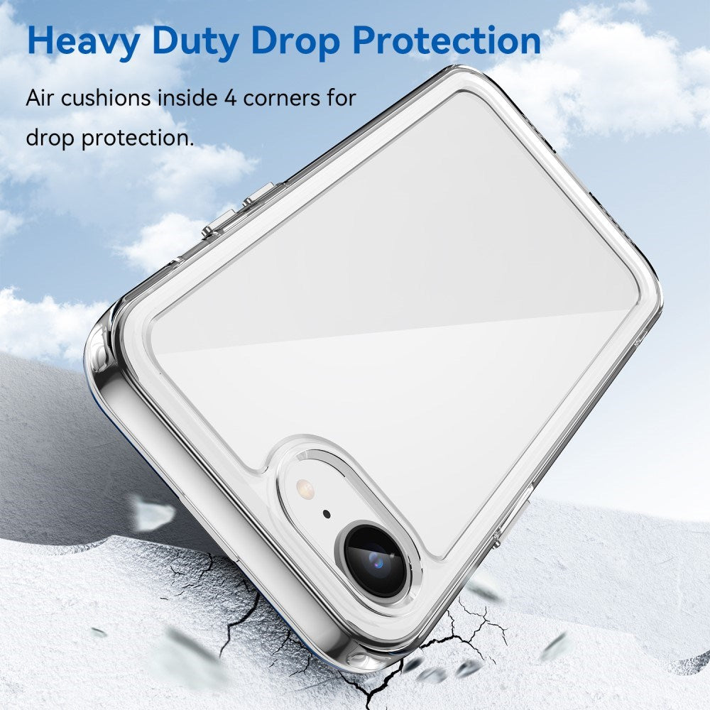 EIDERWOOD iPhone 16e Hybrid Plast Deksel - Gjennomsiktig