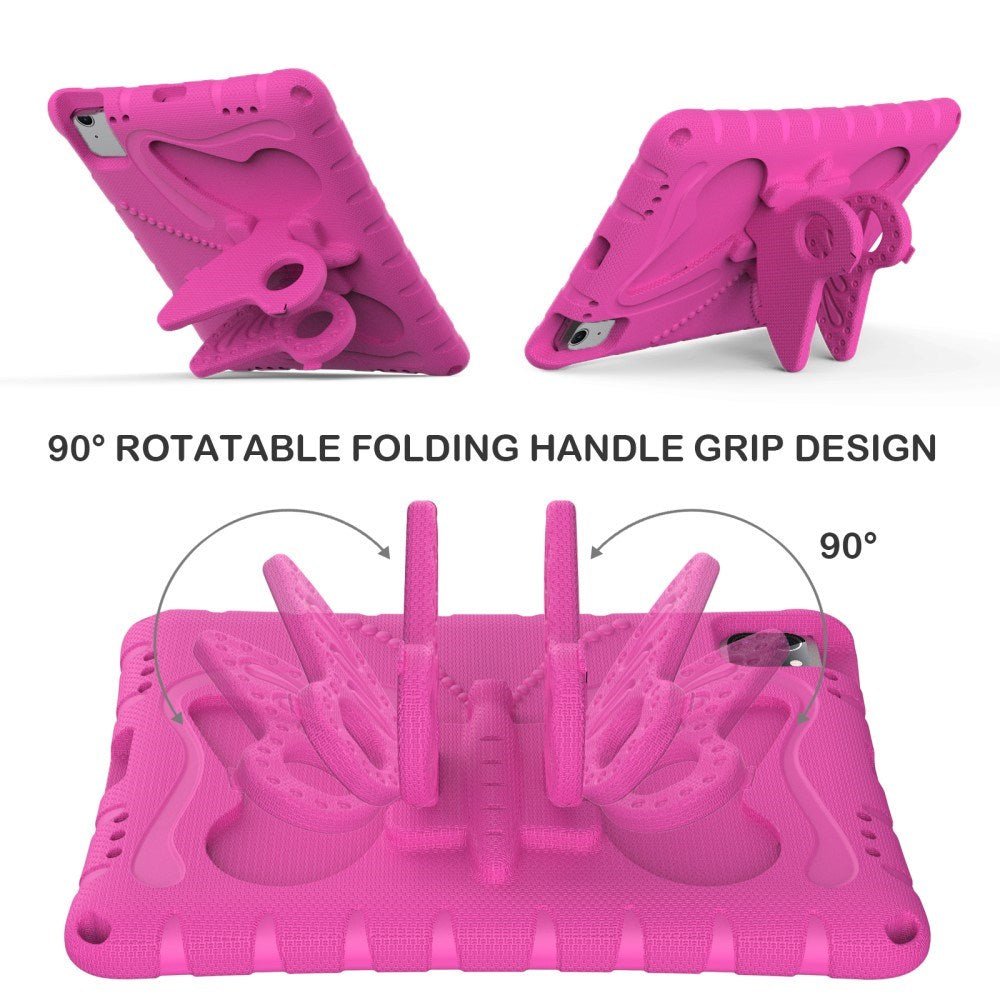 EIDERWOOD iPad Air 11" (2025 / 2024) Butterfly Kickstand Barnedeksel - Rosa