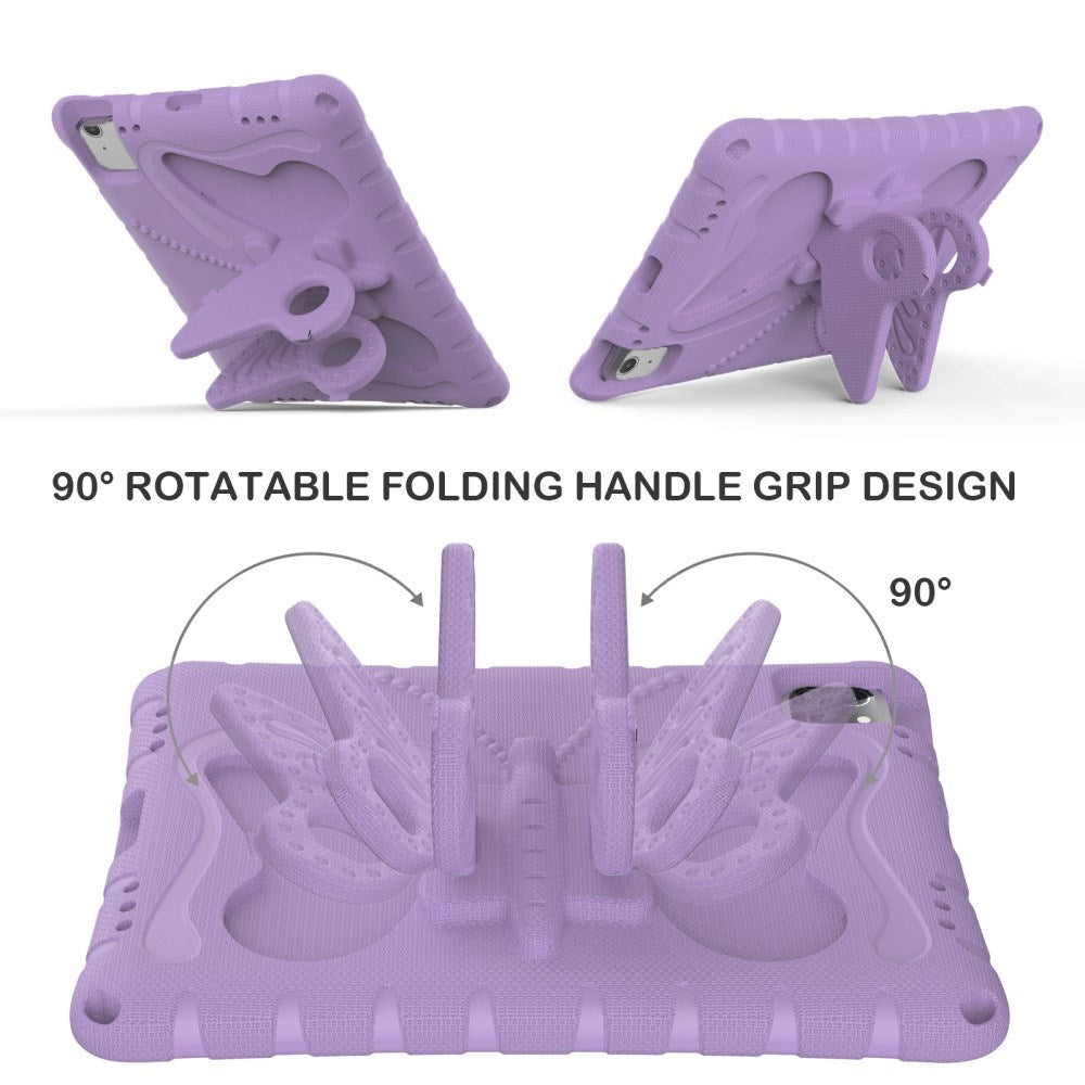 EIDERWOOD iPad Air 11" (2025 / 2024) Butterfly Kickstand Barnedeksel - Lilla
