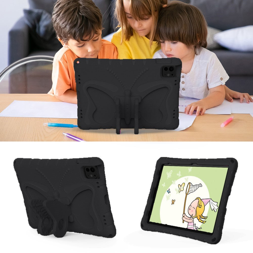EIDERWOOD iPad Pro 11" (2025 / 2024) Butterfly Kickstand Barnedeksel - Svart