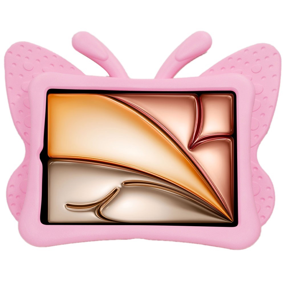 EIDERWOOD iPad Air 11" (2025 / 2024) - Butterfly Super 360 Degree Position Deksel - Rosa