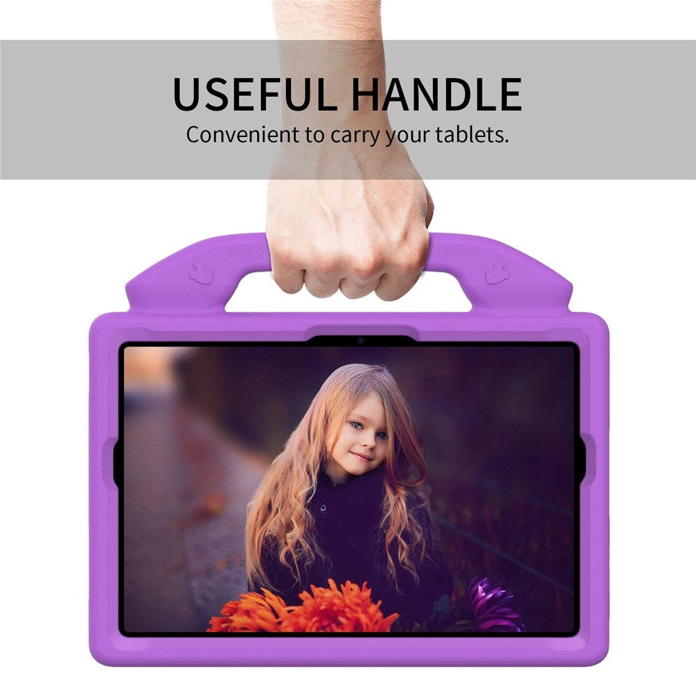 Samsung Galaxy Tab A11+ (Plus) / A9+ (Plus) EIDERWOOD Barn Deksel - Thumb Stativfunksjon Deksel - Lilla