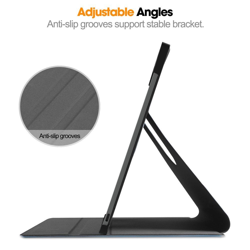 EIDERWOOD ReMarkable Paper Pro Kunstskinn Plast Deksel m. Penne Holder - Lyseblå