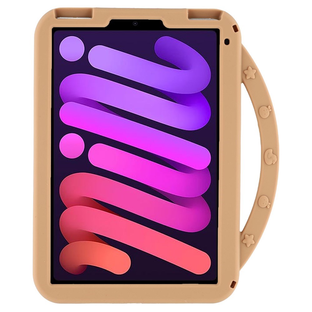 iPad Mini (2024 / 2021) EIDERWOOD Silikon Deksel m. Roterende Kickstand - Capybara