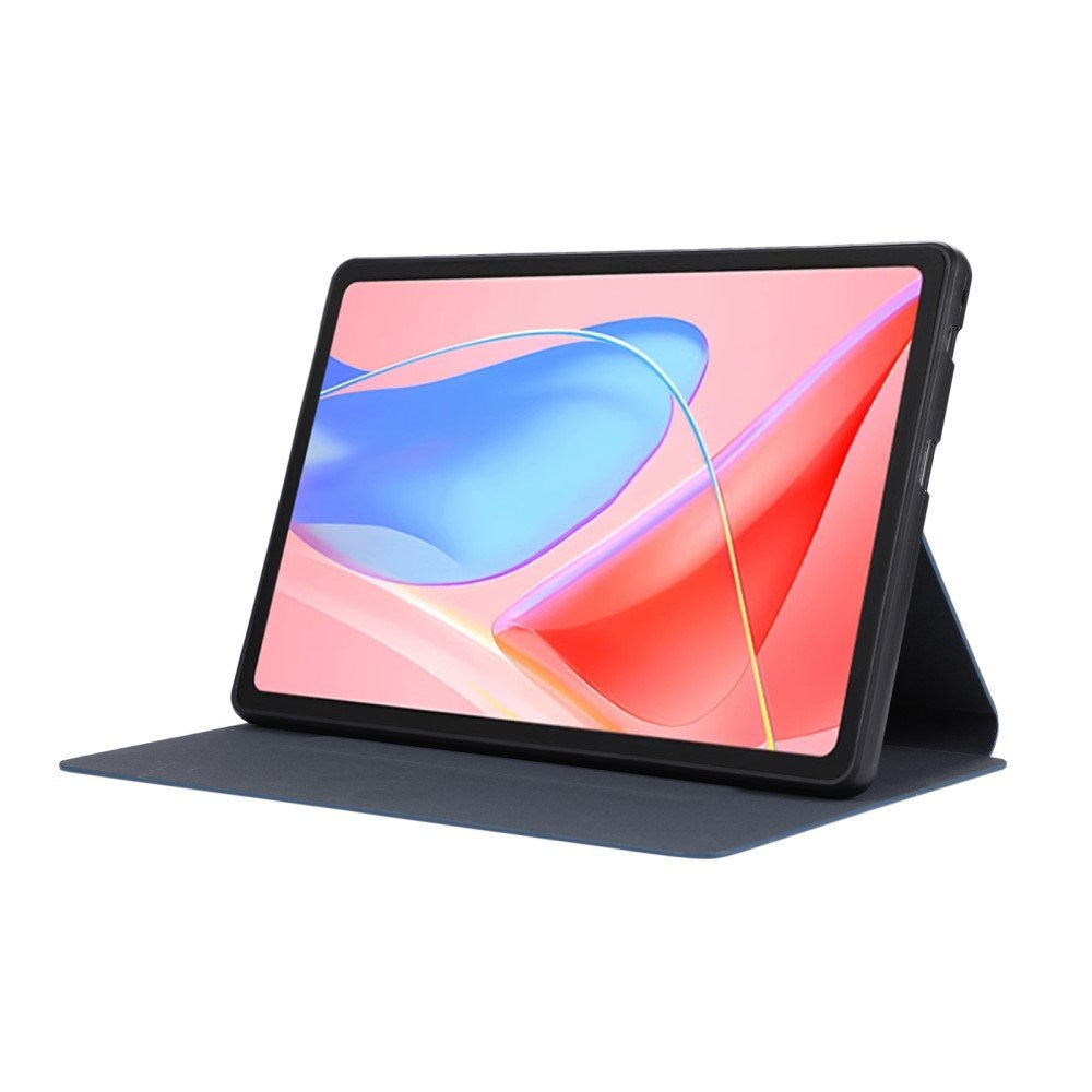 EIDERWOOD Lenovo Tab 10.1" Kunstskinn Flip Deksel med Stativ - Mørk Blå