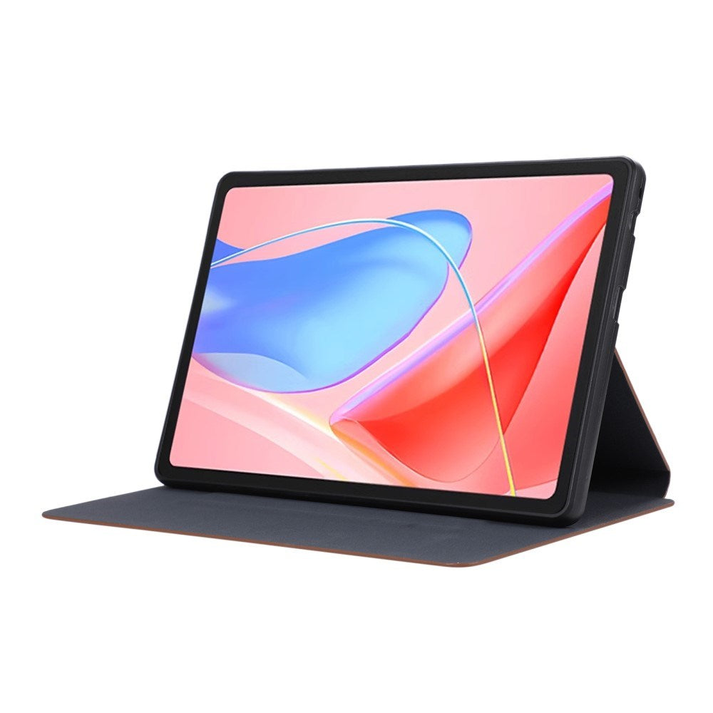 EIDERWOOD Lenovo Tab 10.1" Kunstskinn Flip Deksel med Stativ - Brun