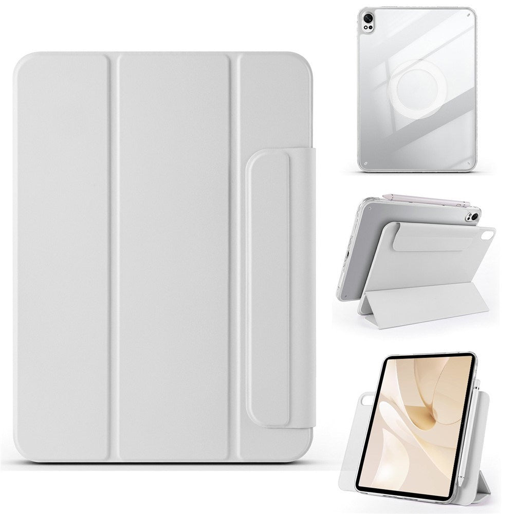 Huawei MatePad 12 X EIDERWOOD Magnetisk Flip Kunstlær Deksel m. Ståfunksjon - Grå