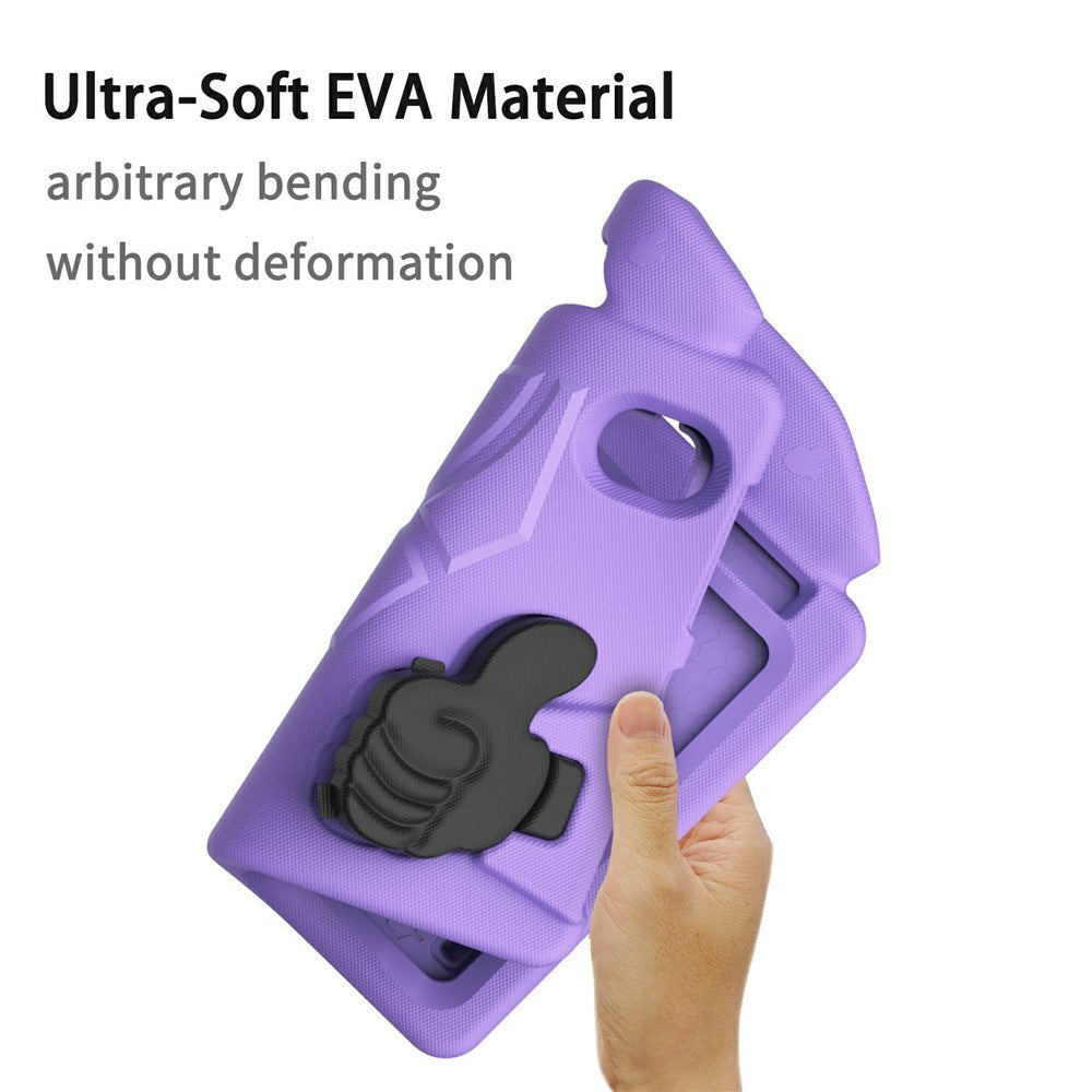 EIDERWOOD iPad Mini (2024 / 2021) Barn Deksel m. Thumb Kickstand - Lilla