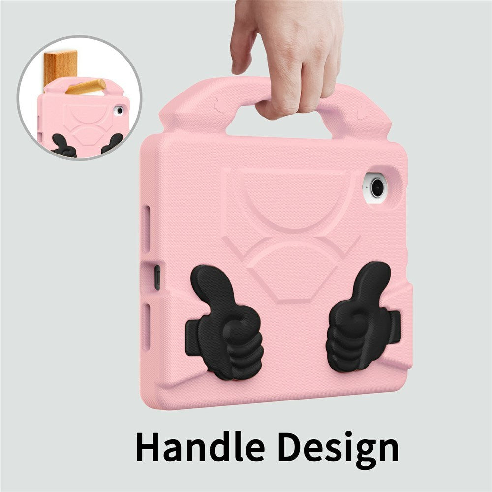 EIDERWOOD iPad Mini (2024 / 2021) Barn Deksel m. Thumb Kickstand - Rosa