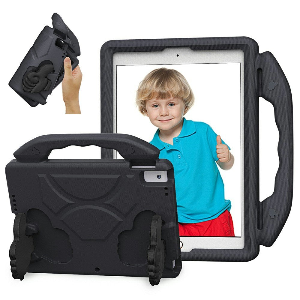 EIDERWOOD iPad 10.2" (2021 / 2020 / 2019) / Air (2019) Barn Deksel m. Thumb Kickstand - Svart