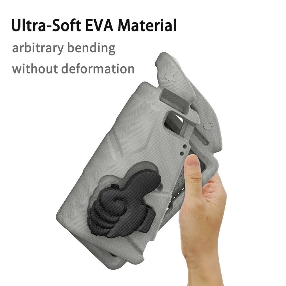 EIDERWOOD iPad 10.2" (2021 / 2020 / 2019) / Air (2019) Barn Deksel m. Thumb Kickstand - Grå