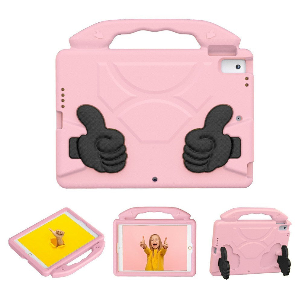 EIDERWOOD iPad 10.2" (2021 / 2020 / 2019) / Air (2019) Barn Deksel m. Thumb Kickstand - Rosa