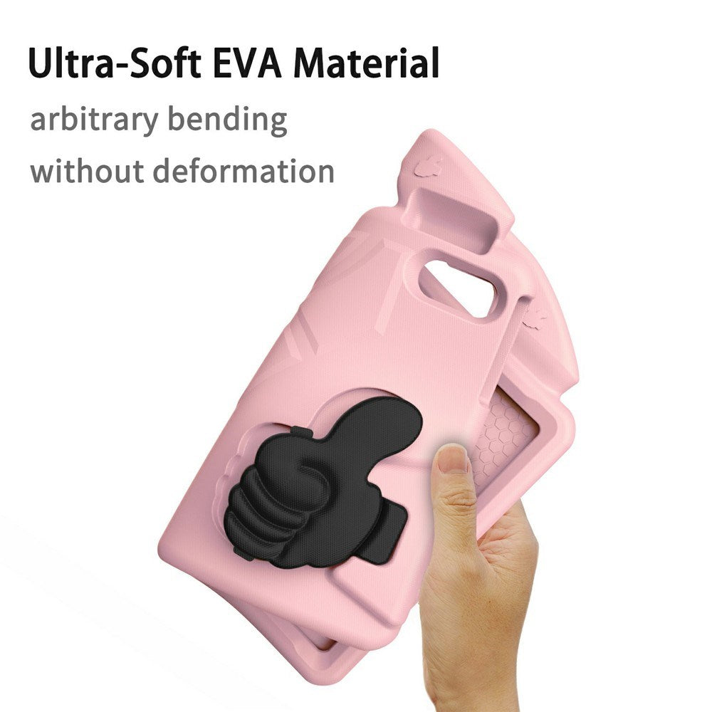 EIDERWOOD iPad Air 11" (2025 / 2024) Barn Deksel m. Thumb Kickstand - Rosa