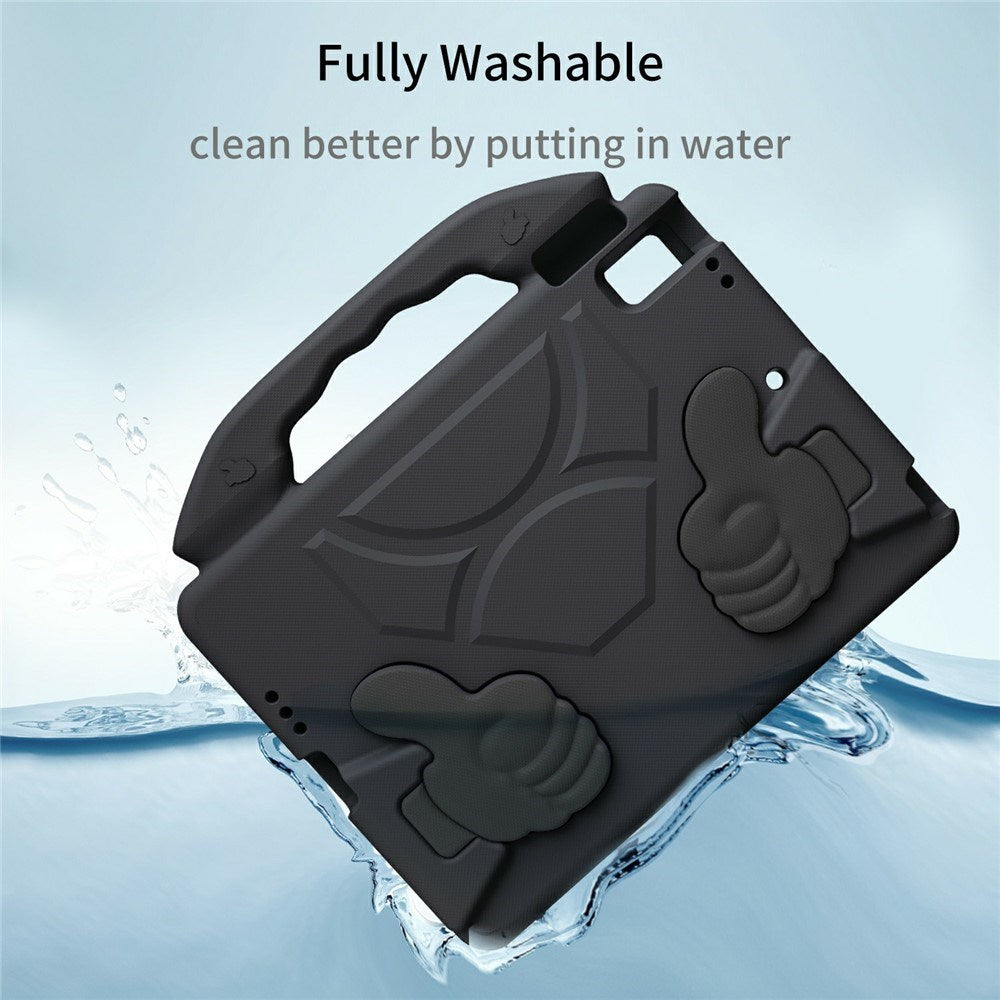 EIDERWOOD iPad 9.7" (2018 / 2017) / Air 2 / Air Barn Deksel m. Thumb Kickstand - Svart