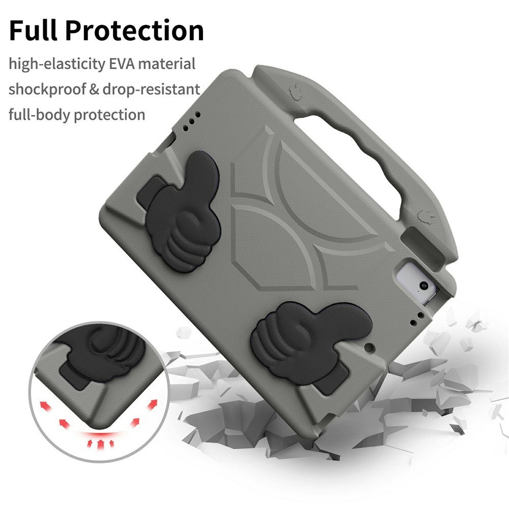 EIDERWOOD iPad 9.7" (2018 / 2017) / Air 2 / Air Barn Deksel m. Thumb Kickstand - Grå