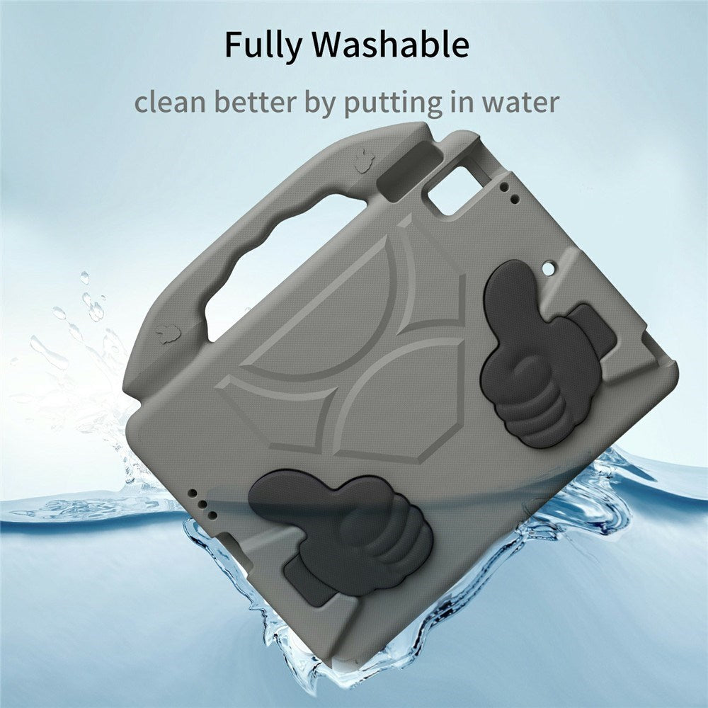 EIDERWOOD iPad 9.7" (2018 / 2017) / Air 2 / Air Barn Deksel m. Thumb Kickstand - Grå