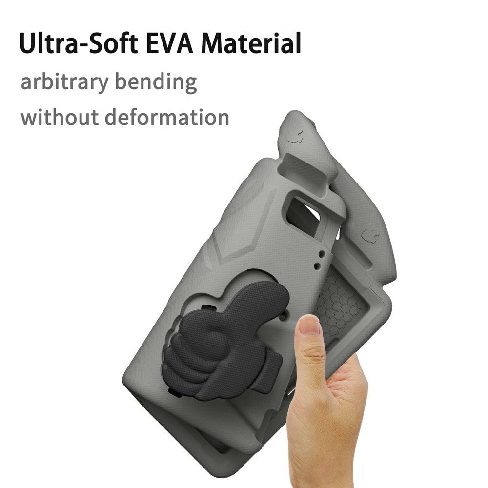 EIDERWOOD iPad 9.7" (2018 / 2017) / Air 2 / Air Barn Deksel m. Thumb Kickstand - Grå