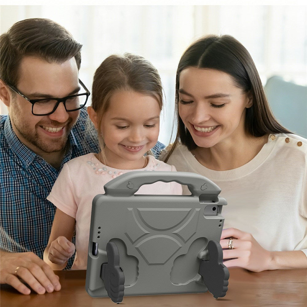 EIDERWOOD iPad 9.7" (2018 / 2017) / Air 2 / Air Barn Deksel m. Thumb Kickstand - Grå