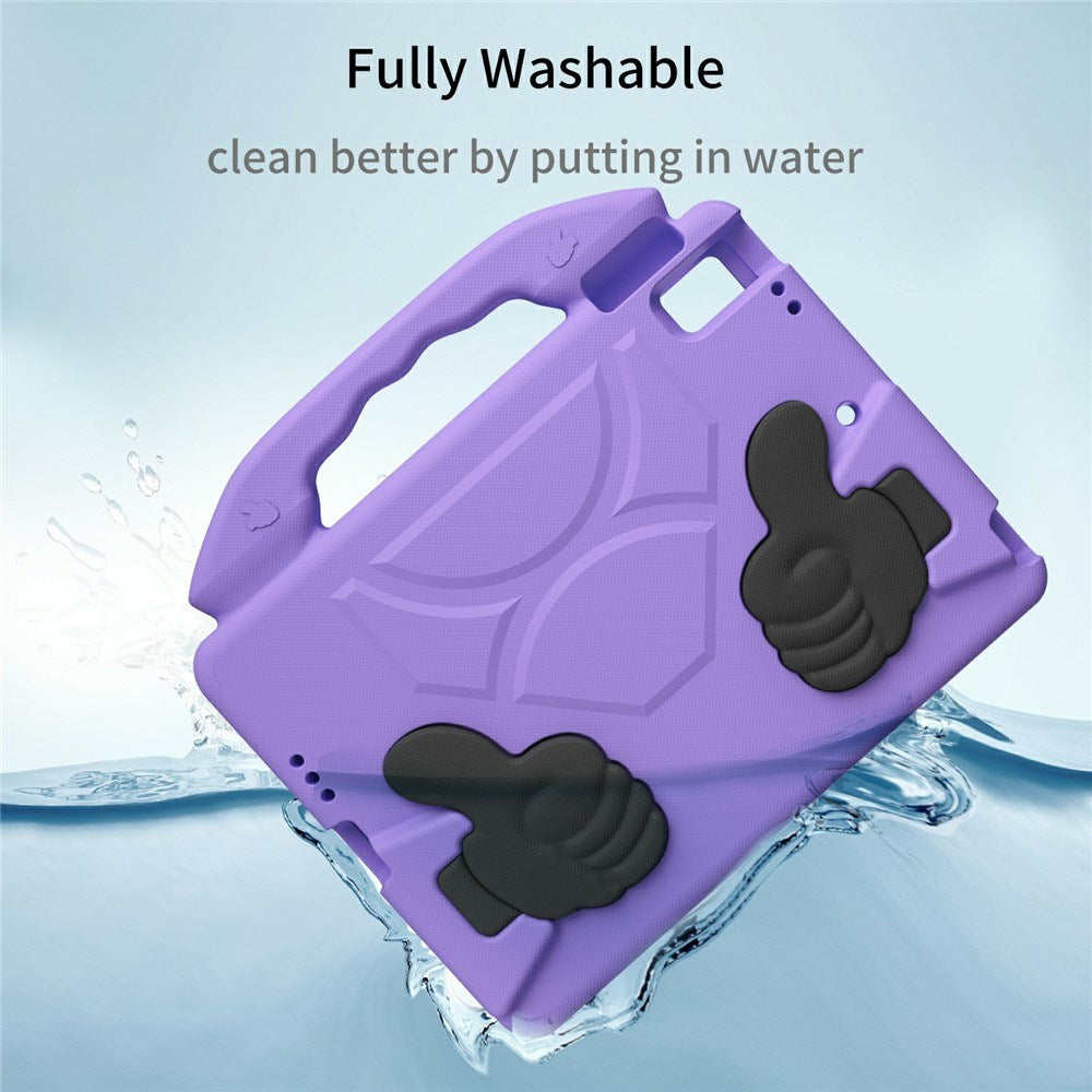 EIDERWOOD iPad 9.7" (2018 / 2017) / Air 2 / Air Barn Deksel m. Thumb Kickstand - Lilla