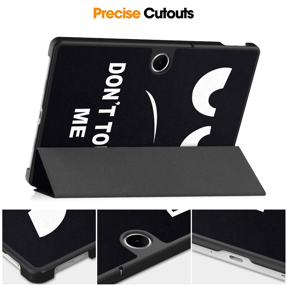 EIDERWOOD OnePlus Pad Lite Kunstskinn Flip Deksel - Don't Touch Me