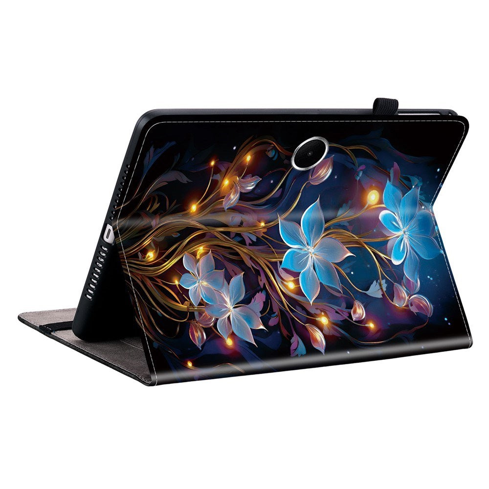 OnePlus Pad Lite EIDERWOOD Kunstskinn Flipp Deksel med Motiv - Japanlykt Blomst