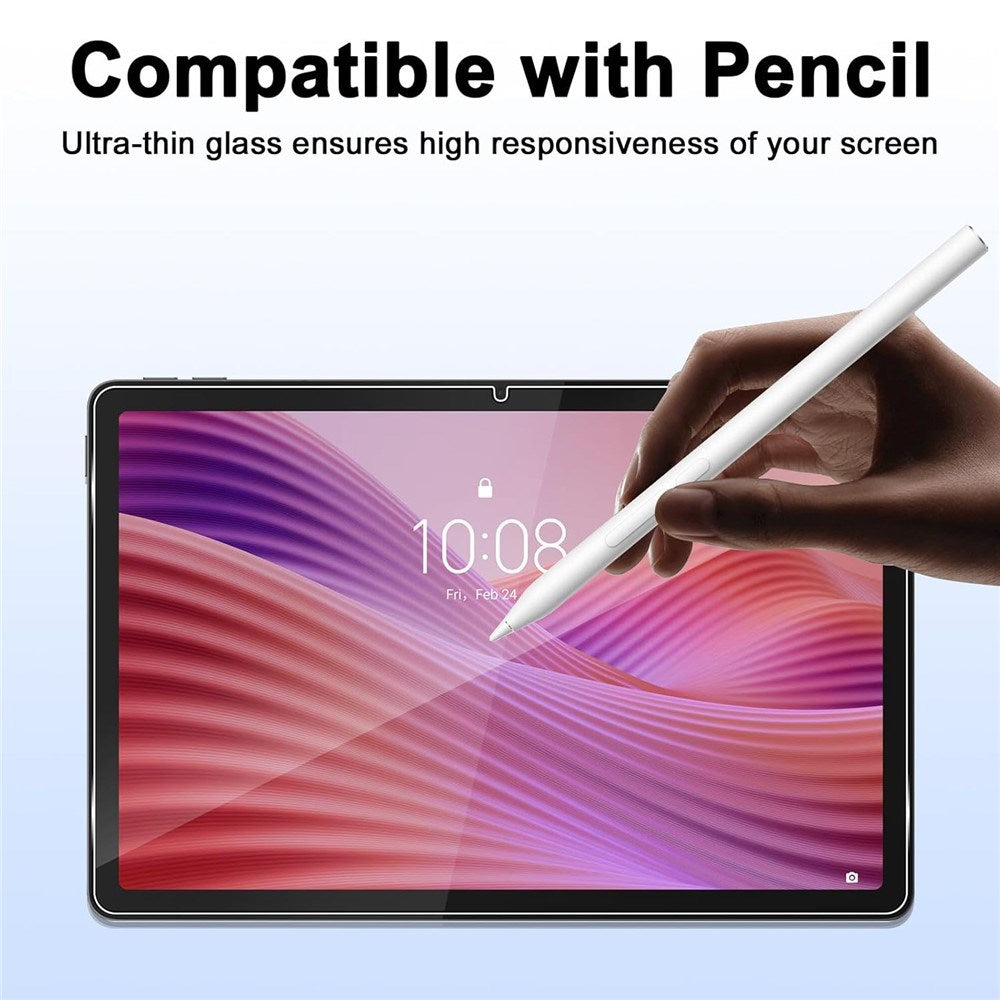 Lenovo Idea Tab 11 EIDERWOOD Fleksibelt Plast Deksel med Skjermbeskytter - Gjennomsiktig