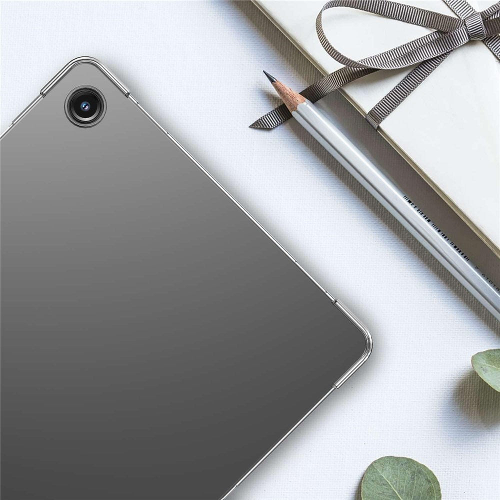 Samsung Galaxy Tab A11+ (Plus) EIDERWOOD Fleksibelt Plast Deksel inkl. Herdet Glassbeskytter - Gjennomsiktig